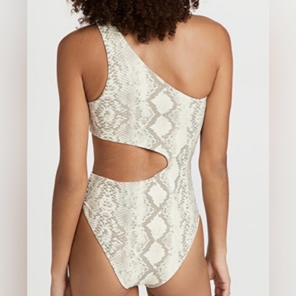 BeachRiot Celine Swimsuit In Snakeskin SzM - Picture 6 of 6